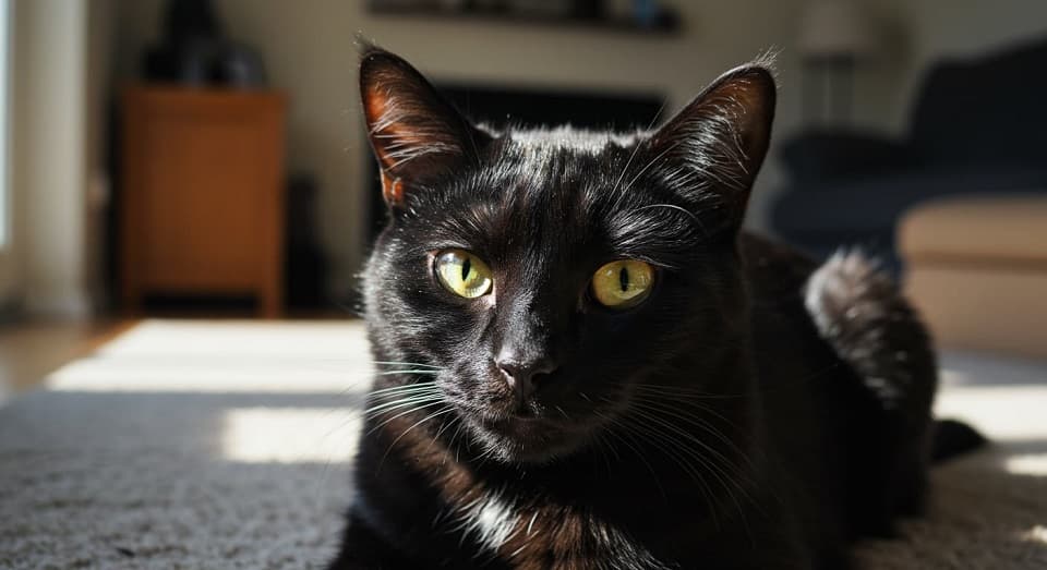 コミュニケーション上手?よくしゃべる黒猫の気持ち