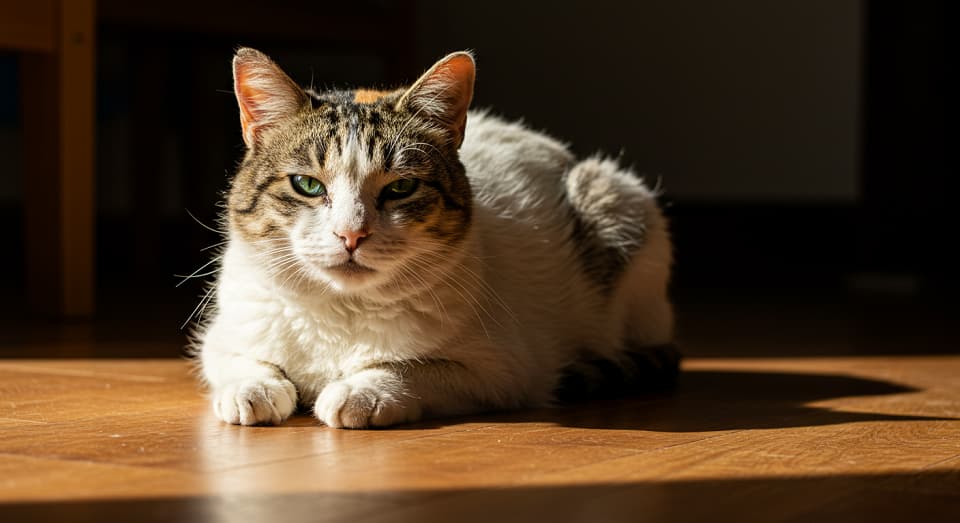 老猫が硬い場所を選ぶようになった背景