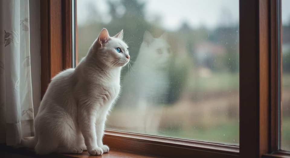 猫が暇そうに見えるときの行動サイン